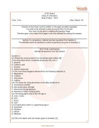 Previous Year Chemistry Question Paper For Icse Class 10 Board 2019 In 2020 Question Paper Chemistry Paper This Or That Questions