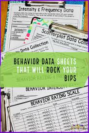 Behavior Data Sheets That Will Rock Your Bips Autism