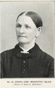 Sarah Jane Mahaffey Blair (1824-1891)