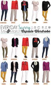 Mix Match Cute Winter Outfits From Old Navy Mini Capsule Wardrobe Mix Match Outfits Capsule Wardrobe Cute Winter Outfits
