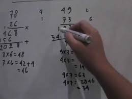 Cara Perkalian Susun Puluhan Dengan Puluhan Youtube