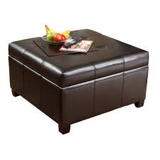 Target / home / oversized ottoman coffee table. Best Selling Storage Ottoman Coffee Table Square Shaped Premium Bonded Leather In Espresso Brown Buy Online In Luxembourg At Luxembourg Desertcart Com Productid 1932723