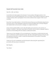 Sep 23, 2020 · cover letters to apply for a job. Example Promotion Cover Letter In Word And Pdf Formats
