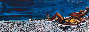 Filled with comical and flamboyant people in everyday life situations, her paintings are the total opposite of the artist; Beryl Cook 1926 2008