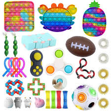 These toys are especially designed to reduce anxiety and stress. Buy Pop It Hot Push Bubble Fidget Toy Set Adult Stress Relief Toy Antistress Popit Squishy Stress Box Poppit Pack At Affordable Prices Free Shipping Real Reviews With Photos Joom