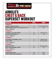 Pin De Joe Boris En Weight Training Arnold Workout Arnold
