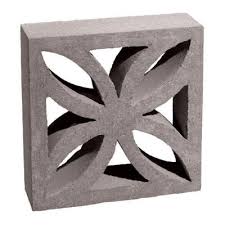 12 In X 12 In X 4 In Gray Concrete Block 100002873 The Home Depot Decorative Concrete Blocks Concrete Blocks Decorative Cinder Blocks