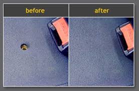 Take a razor blade and scrape underneath the car seat where the fabric is hidden from view. Car Interior Trim Repair Smart Tech Uk