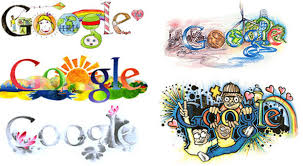 (for many more over the years, check out cnet's first doodle ever, from 1998: Homework Art Web Site