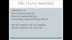 Oh I Love America Youtube