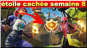 Salut a vous mes p'tits loups aujourd'hui je. Etoile Secrete Semaine 8 Road Trip Tuto Defi Saison 5 Fortnite Battle Royal Youtube