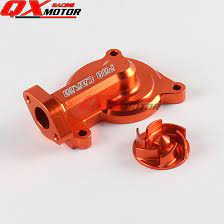 Billet Aluminum Engine Pump Cover Connect Set For Zongshen Nc250 Nc 250cc Water Cooled Engine Kayo T6 K6 Moto Motorcycle Dirt Bike Water Cooler Billet Aluminum