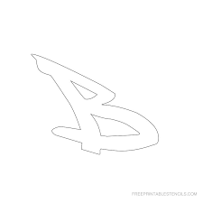 free printable graffiti alphabet stencils