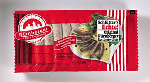 Though many german sausages utilize marjoram, it is a major component of this wurst. Original Nurnberger Rostbratwurst 200 Grams Schlutter S Echte Nurnberger Rostbratwurste Gmbh Co Kg Mixed Species Sausages Prepared Processed Food Beverage Tobacco Meat Poultry Sausages Meat Poultry Sausages Prepared Processed Mynetfair