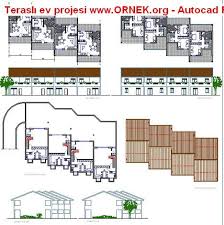 .çizimde, iki katlı villa planı, iki adet villa kesit çizimi, dört adet villa cephe çizimi, villa çatı planı, çatı detayı ve iki adet detaylı çatı kesiti, merdiven sitem detayı mimarlık ve iç mimarlık proje çizimlerinde ve proje ödev yapımında kullanılabilir. 2 Katli Terasli Mustakil Ev Projesi Projesi 2 Katli Terasli Mustakil Ev Projesi Cizimi 56565 Numarali Autocad Projesi Evler Autocad Modern Evler