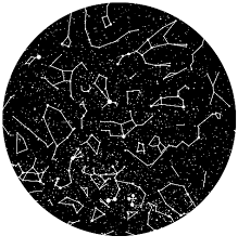 Create A Custom Night Sky Star Map Chart Modern Map Art