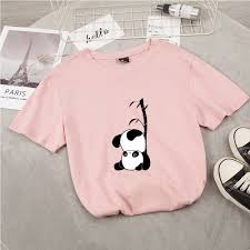 Let your tee do the talking with slogans and text. Summer T Shirts Women Streetwear Panda Printed Graphic Tees Harajuku Kawaii Female T Shirt Funny Cotton Casual T Shirts Top Shopee Philippines