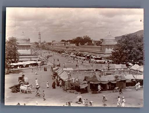 India, Jaipur (????? ?????), Old City of Jaipur by Photographie originale / Original photograph: (1900) Photograph | photovintagefrance