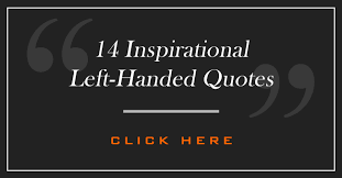 Snitker chose to give lhp drew smyly. 14 Inspirational Left Handed Quotes