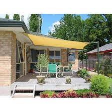 Outsunny rectangle 13' x 20' canopy sun sail shade garden cover uv protector outdoor patio lawn shelter with carrying bag (grey). Petra S 20 Ft X 20 Ft Square Desert Sand Sun Sail Shade Durable Woven Outdoor Patio Fabric W Up To 90 Uv Protection 20x20 Foot Walmart Com Walmart Com