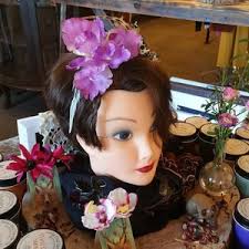Purple Iris Fascinator