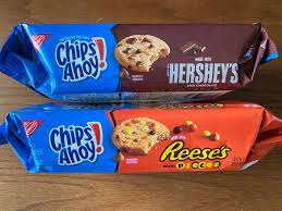 Review X2 Nabisco Chips Ahoy With Hershey S Chips Ahoy With Mini Reese S Pieces Junk Banter
