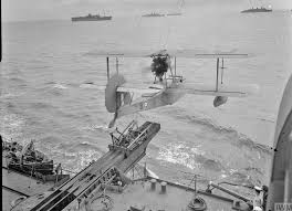 Supermarine Walrus Hms Mauritius Wwii Aircraft Amphibious Aircraft Aircraft Carrier