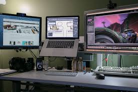 Dave Seah S Mac And Ipad Setup The Sweet Setup Video Game Rooms Mac Setup Home Office Setup