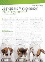 Diagnosis And Management Of Ibd In Dogs And Cats