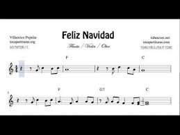 I Wanna Wish You A Merry Christmas Easy Sheet Music For Violin Flute And Oboe Feliz Navidad Sheet Music Christmas Sheet Music Alto Sax Sheet Music