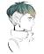Easy Anime Girl With Short Hair Drawing