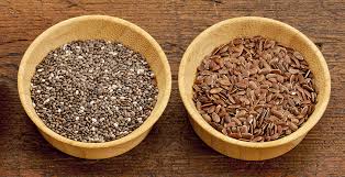 One serving (28g) chia seeds has about 180mg of calcium (calcium intake recommendation for adults is 800 mg/day). Chia Seeds Vs Flax Seeds Which Is Healthier Dr Axe