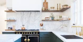 I love the look of open shelving in the kitchen. Hate Open Shelving These 15 Kitchens Might Convince You Otherwise