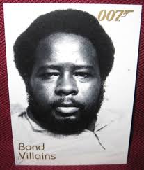 2008 JAMES BOND IN MOTION BOND VILLAINS #F59 EARL JOLLY BROWN WHISPER