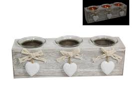 Keep the style going in your garden or porch by embracing the same design principles beloved in the cottage. Dick Smith 25cm Shabby Chic Triple Candle Holder Decor Tealight Boho Hearts Home Garden Wedding Supplies Candles Candle Holders Home Garden Home Decor