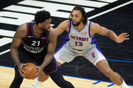 Philadelphia 76ers center joel embiid (knee) is ruled out for the remainder of monday's game 4 matchup against the washington wizards. Sixers Bell Ringer Sixers Win Eighth Straight In 118 104 Victory Over Detroit Liberty Ballers