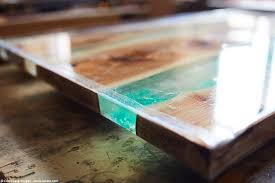 Epoxidharz Tisch Aus Holz Selber Machen Anleitung