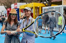 Image result for tennis fans in stands
