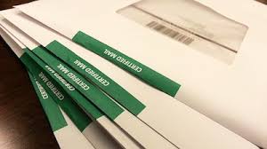 Depending on the country, additional services may also be available, such as: The Certified Mail Envelope Was Empty