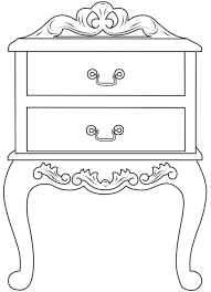 Bed Side Table Desenler Kitap Faaliyetleri Ve Oya