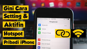 Begini Loh Cara Setting Hotspot Pribadi Iphone Ios 14 Youtube