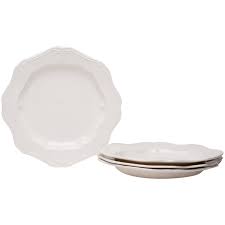 Shop our amazing collection of dinnerware sets online and get free shipping on $99+ orders in canada. Red Vanilla Country Estate White Dinner Plates Set Of 4 On Sale Overstock 11138502