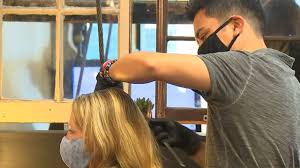 Balayage ash brown and blonde hair dye. Coronavirus Nc Hair Stylists Barbers Welcome Back Customers With Added Safety Measures Under Phase 2 Abc11 Raleigh Durham