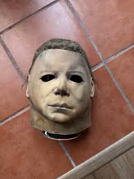 Huge thanks to Christopher Wolfgang Nicolas for this Amazing Flashback Mask  made by Jimmy Falco at Spookhouse Props and Awesome Stand to go with it....  Love it Bro....