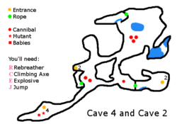 The Forest Cave Map 2019