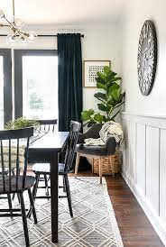 Modern bohemian farmhouse | julia & hunter havens. Bright White Modern Farmhouse Dining Room Little House Of Four Creating A Beautiful Home One Thrifty Project At A Time Bright White Modern Farmhouse Dining Room