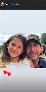 David lawrence schwimmer is an american actor, director, producer and comedian. David Schwimmer S 9 Year Old Daughter Cleo Shaves Her Head Entertainment Tonight