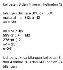 We did not find results for: Jumlah Bilangan Kelipatan 3 Dan 4 Antara 300 Dan 600 Brainly Co Id