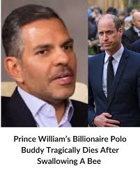 Prince William's Billionaire Buddy Dies After Swallowing Bee During Polo  Match: https://bit.ly/43LI03K