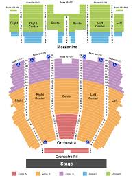 Centennial Hall Seating